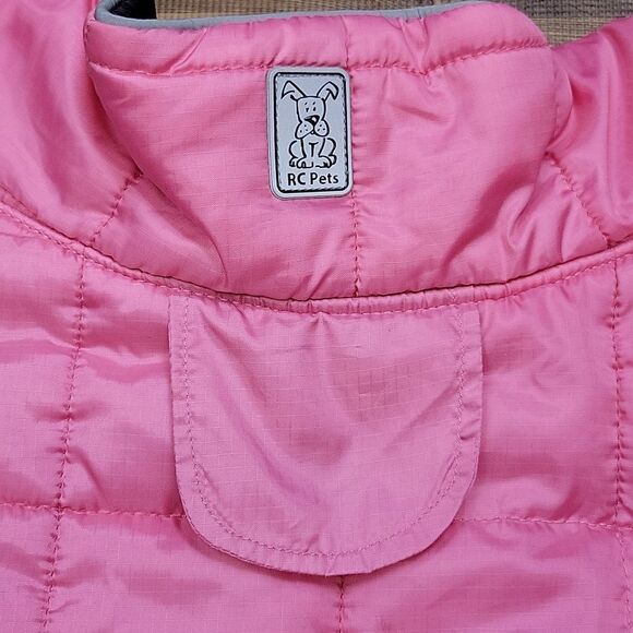 RC Pets Quilted Pink Dog coat Size 26 - Picture 4 of 10